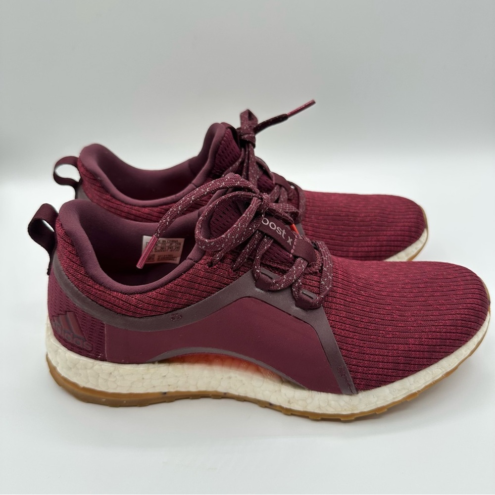 Adidas Shoes Mens Size 7.5 Pure Boost X Running Sneakers Fabric Lace Up